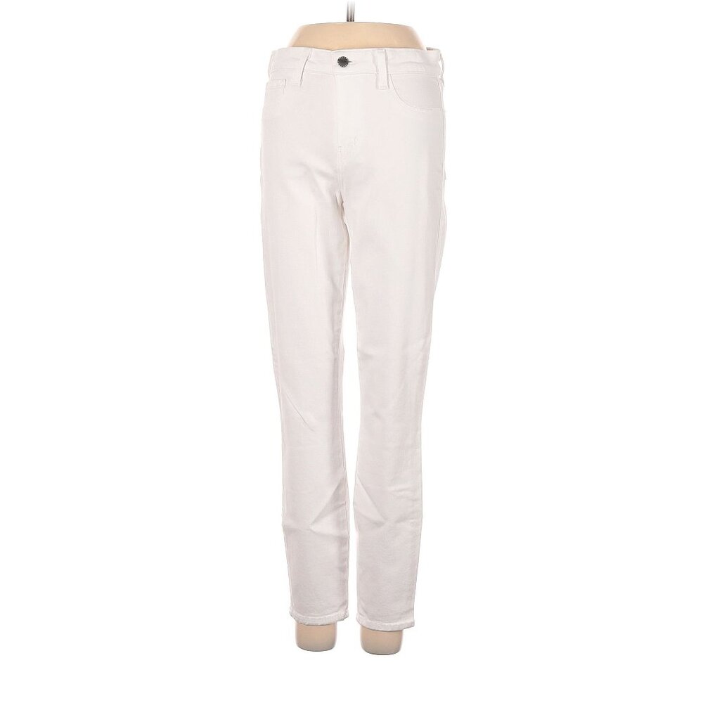 L'Agence Margot High Rise Skinny Jeans White Women Size 26